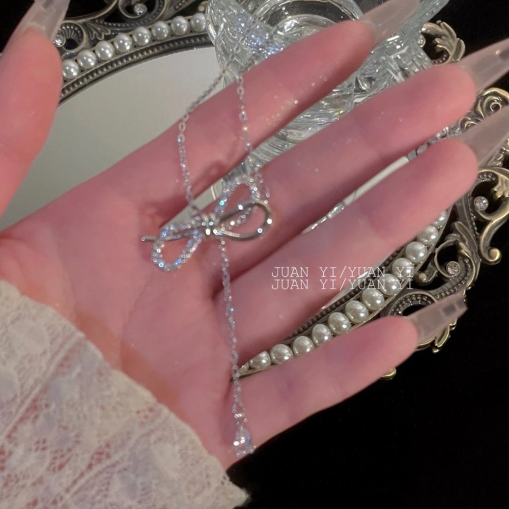 bow necklace - Picture 5 of 14